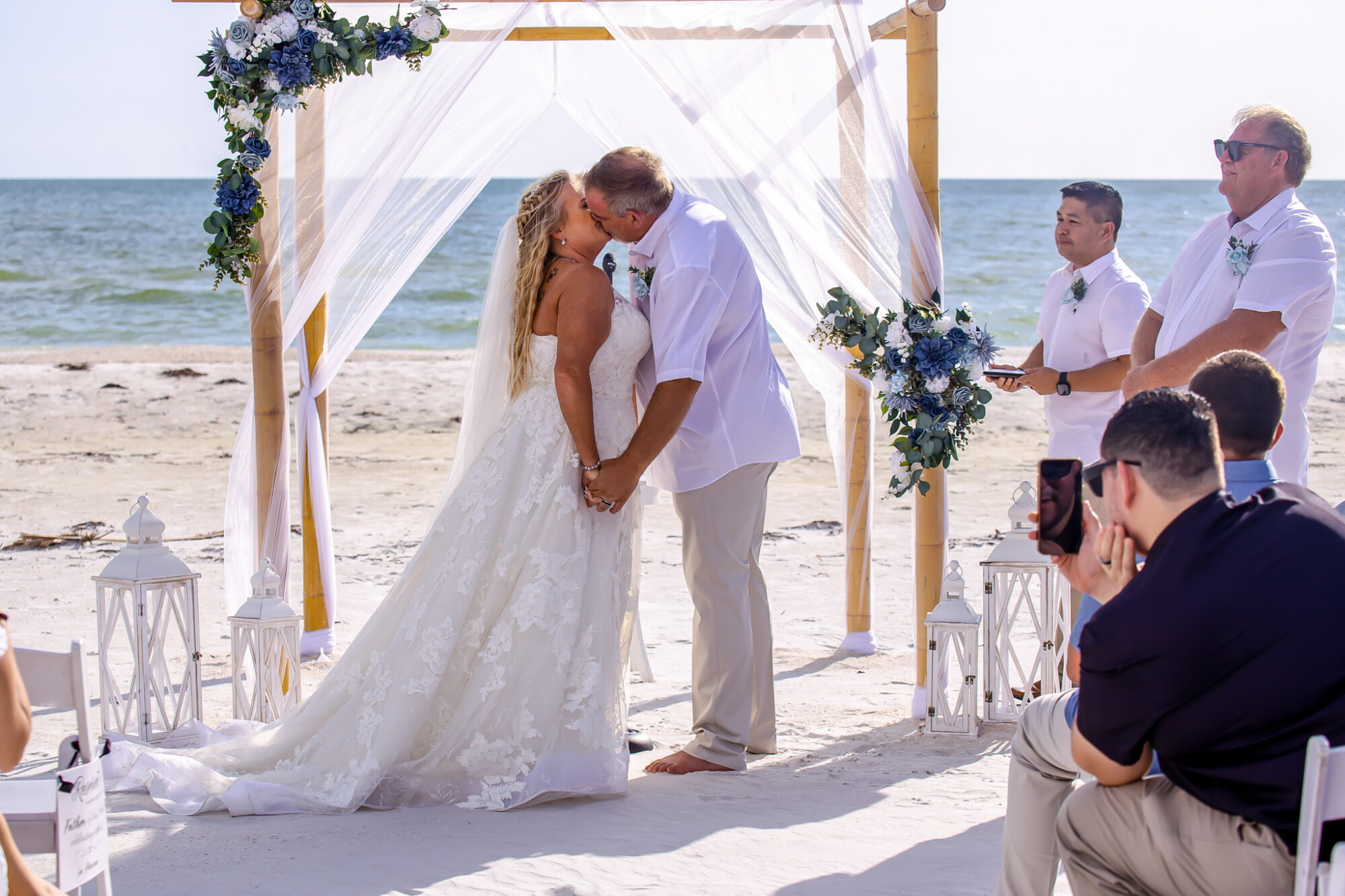 wedding photos on treasure island FL