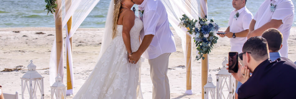 wedding photos on treasure island FL